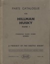 Hillman Husky Mk 1 Parts Catalogue