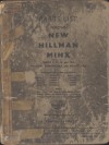 Hillman Minx Parts List: Series I-IIIa